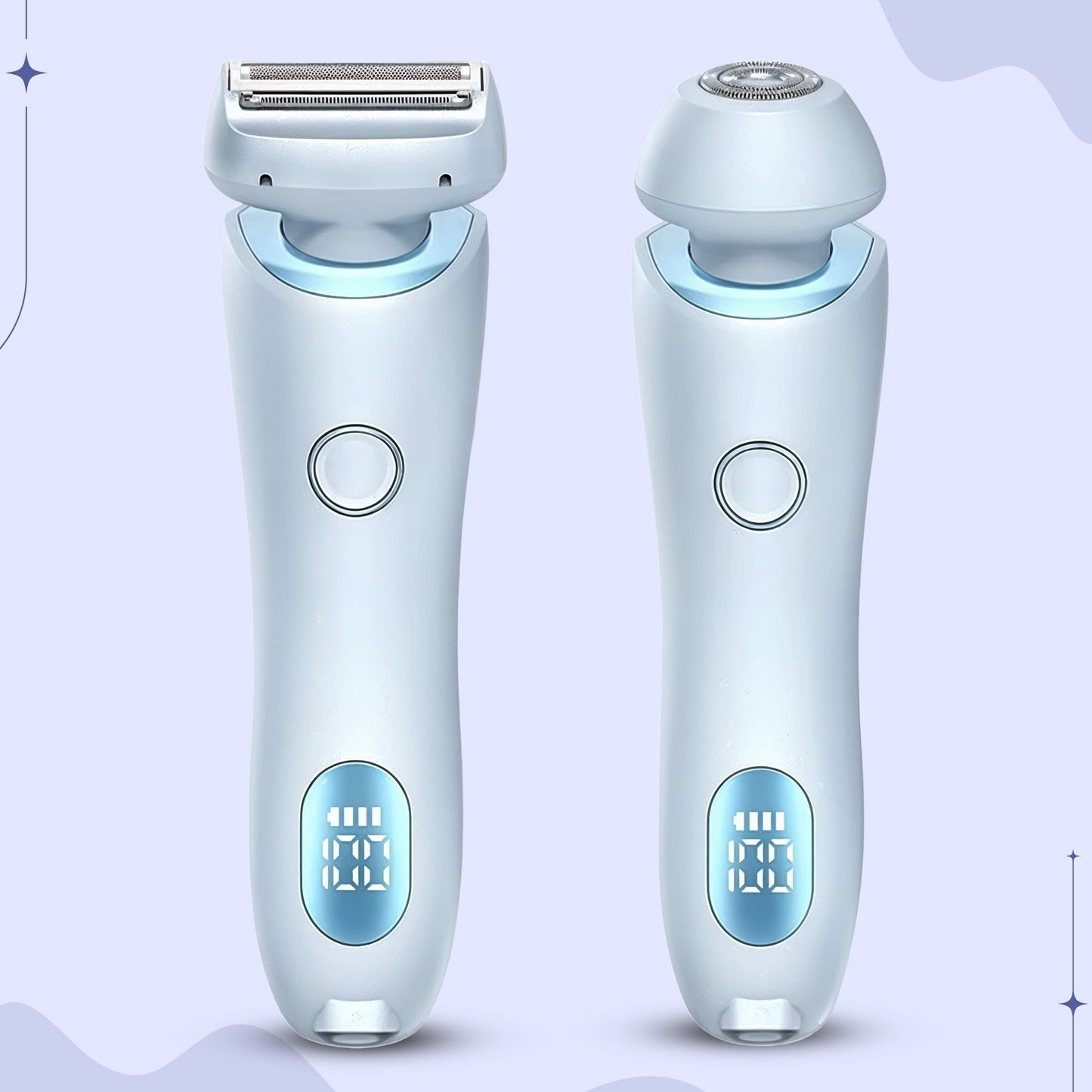 Portable Electric Shaver for Wet and Dry Use