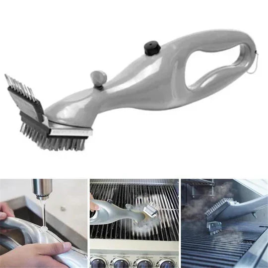 Effortless Grill Cleaner with Steam Technology