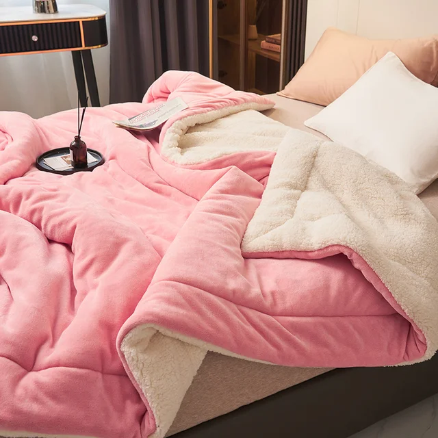Cozy Dual-Sided Throw Blanket for Warmth