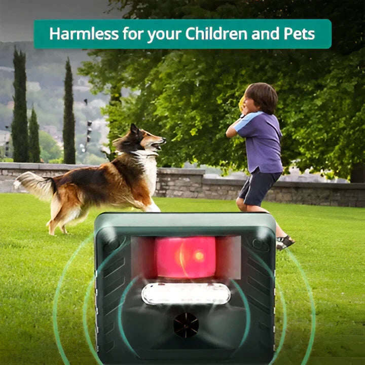 Garden Guardian Ultrasonic Animal Deterrent with Motion Sensor