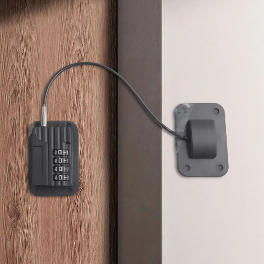 Adjustable Strap Refrigerator Lock with Personalized Password Security
