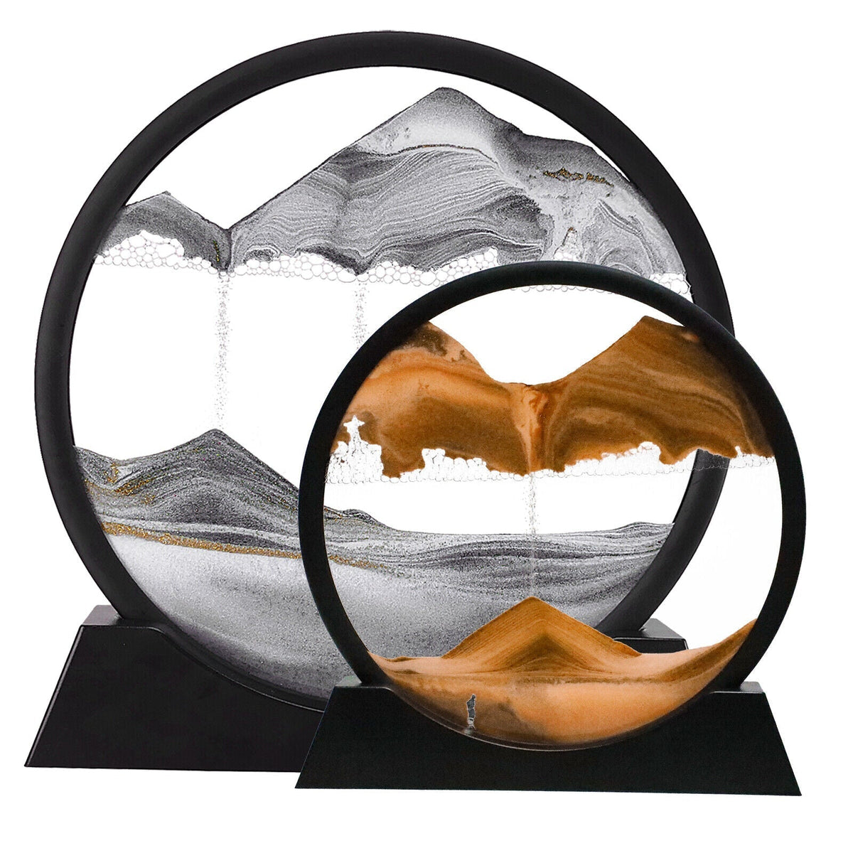 Dynamic 3D Sand Art Frame – Kinetic Visual Display