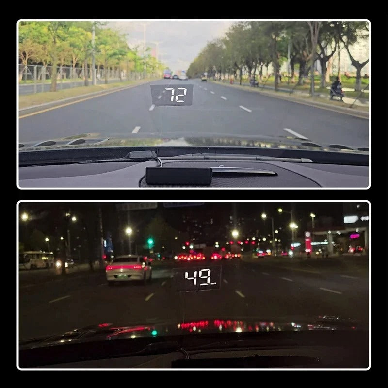 DashMate Speed Tracker with LED Windshield Display