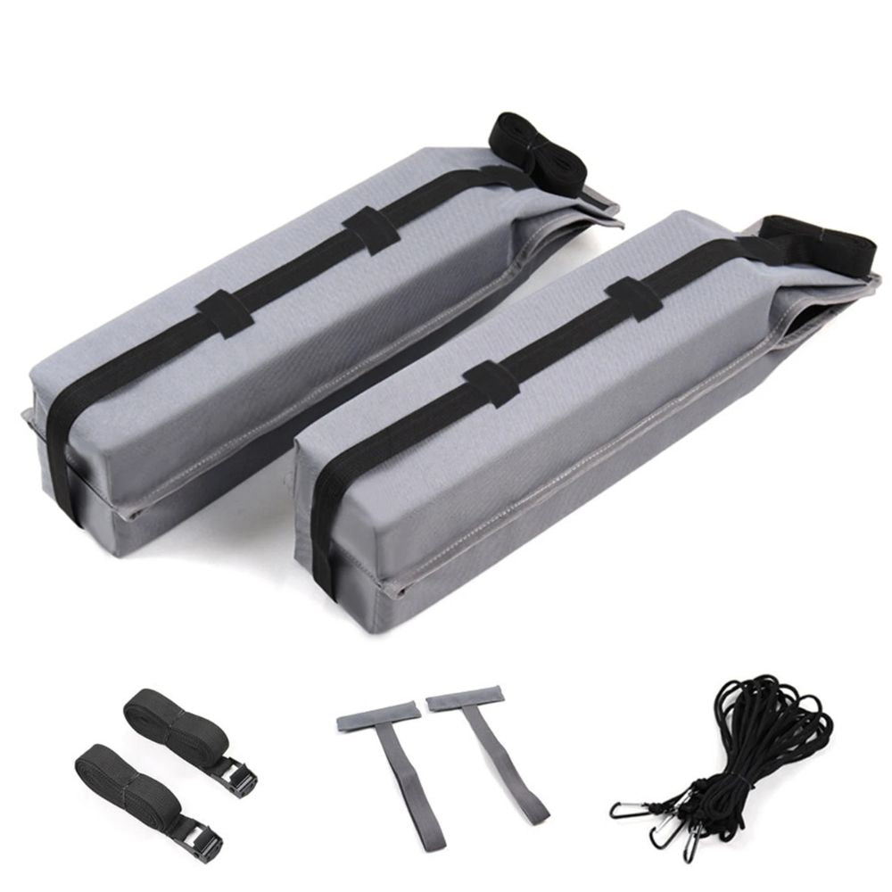 Secure Cargo Roof Pads with Cushioning for Kayak Transport
