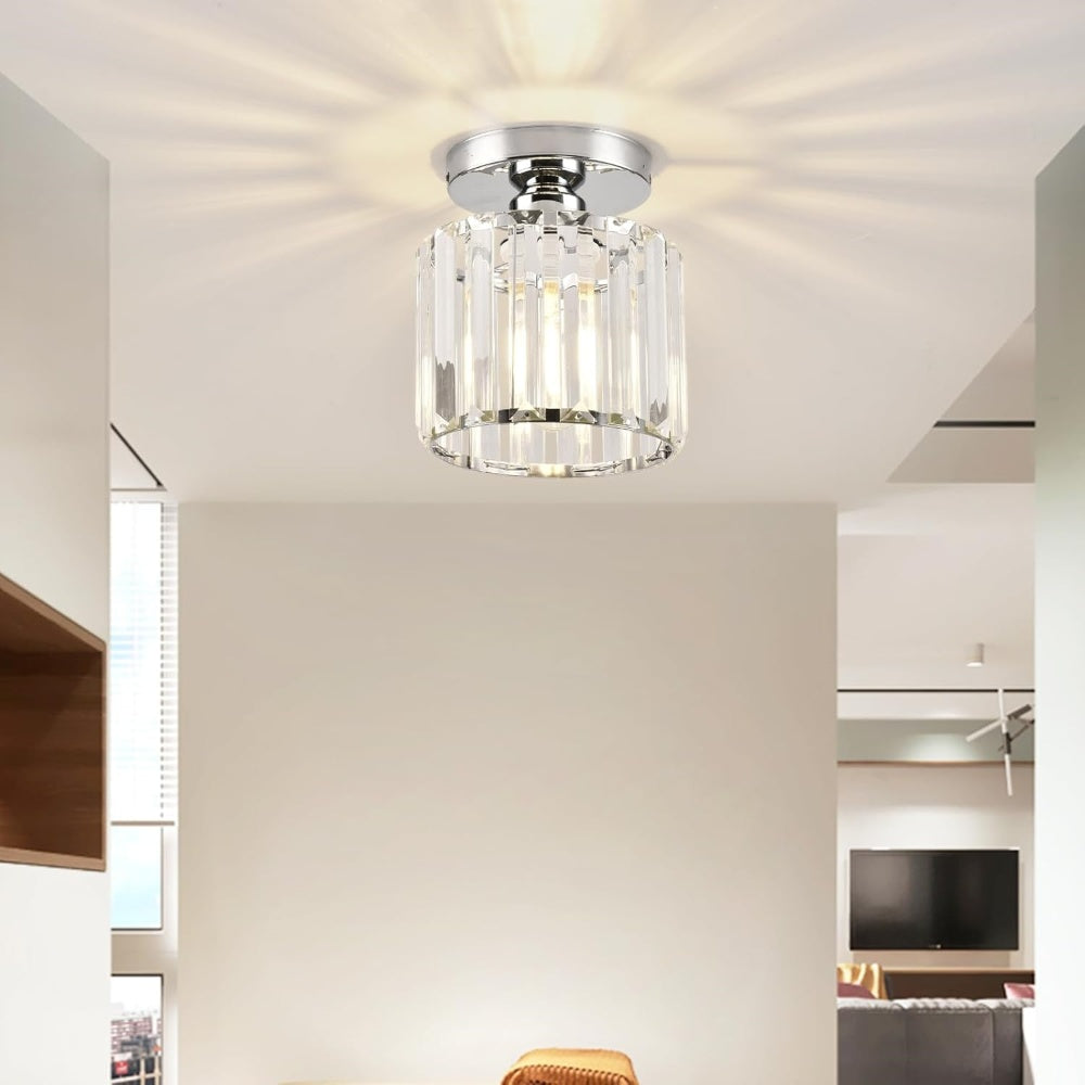 Contemporary Small Ceiling Fixture for Hallways