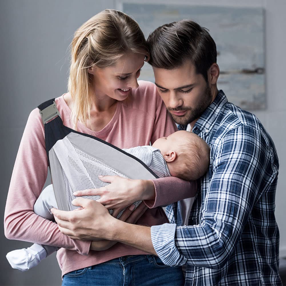 Comfortable Baby Carrier Wrap with Breathable Mesh and Soft Straps