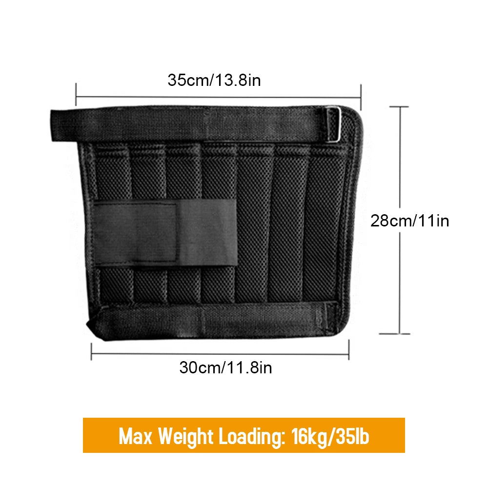 Customizable Ankle Weights for Enhanced Leg Strength, Up to 35.2 lbs