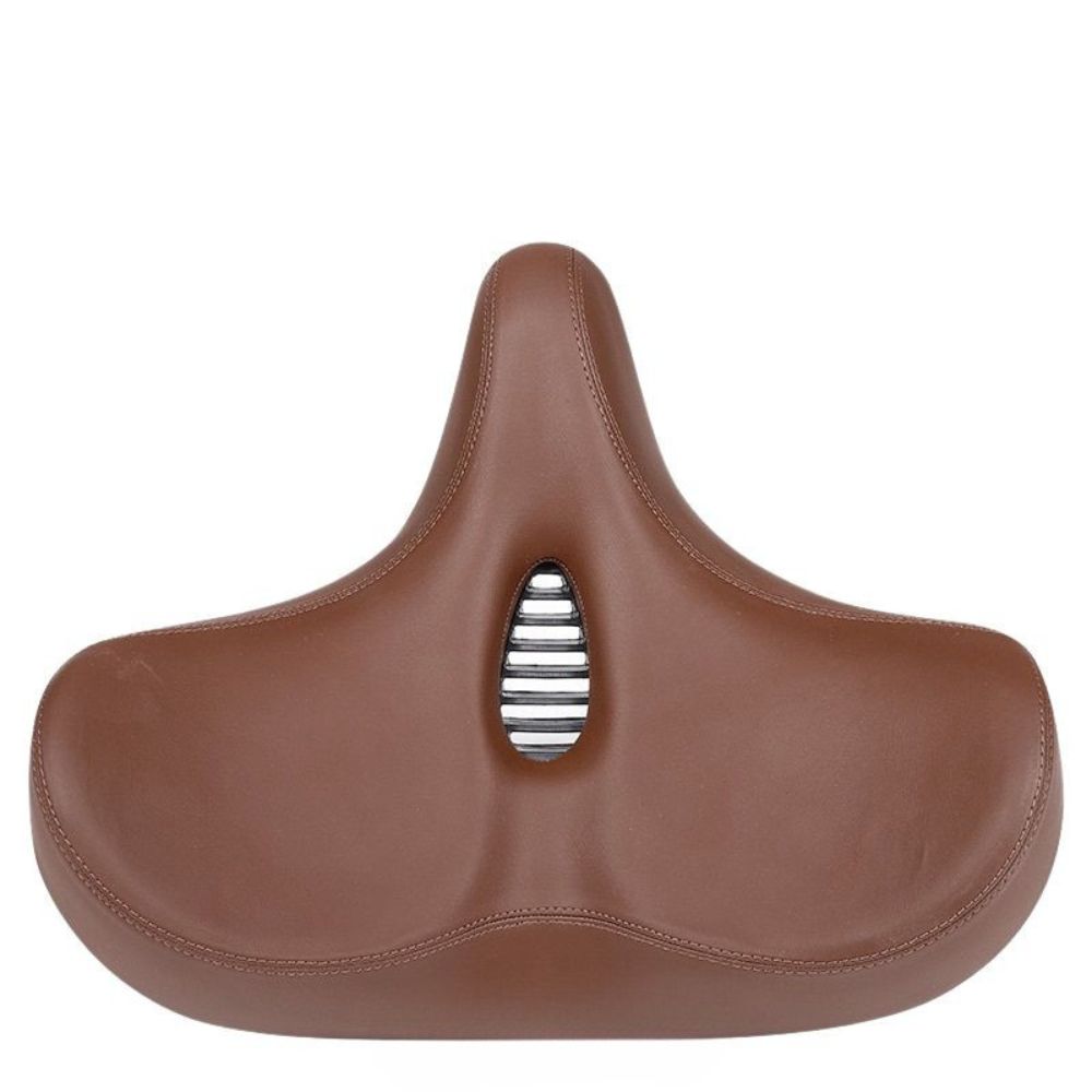 Extra Comfort Bike Seat with Dual Suspension and Cooling Design