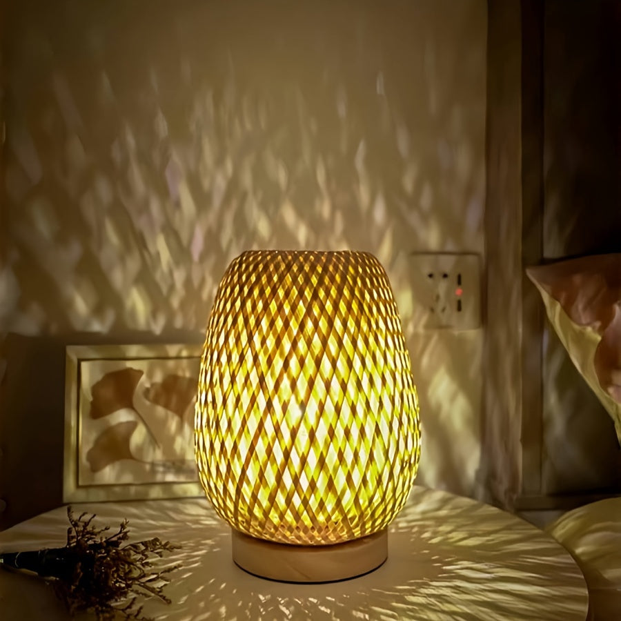 LED Nightstand Lamp in Bohemian Style