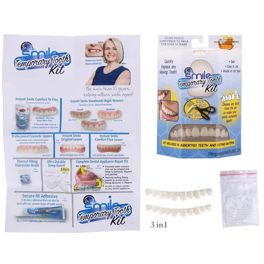 Instant Smile Enhancers - Temporary Dental Veneers