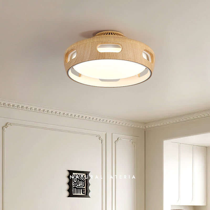 Dimmable Acrylic Ceiling Light Fixture with Contemporary LED Fan