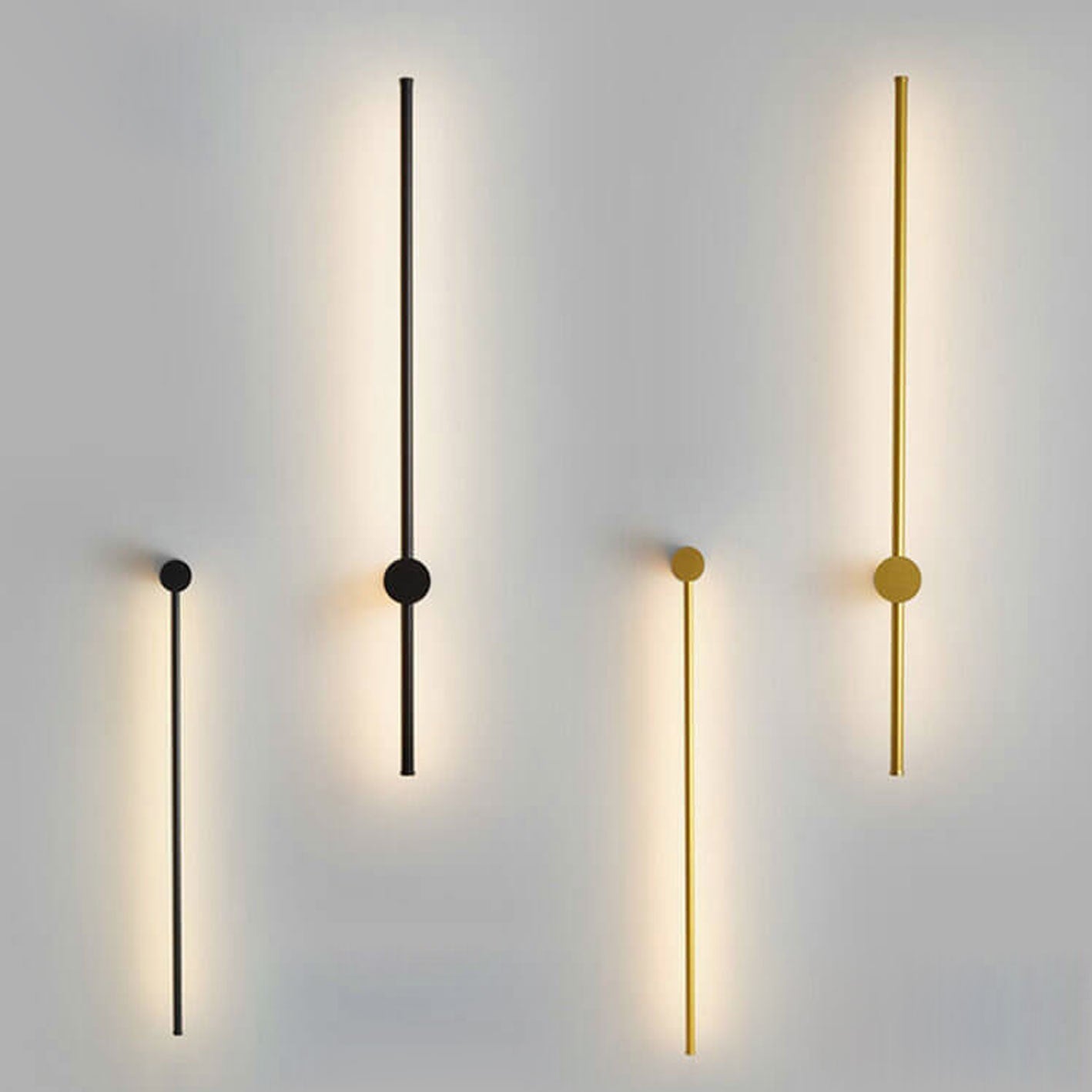 Sleek Aluminum Wall Lamp with LED – Modern Minimalist Style