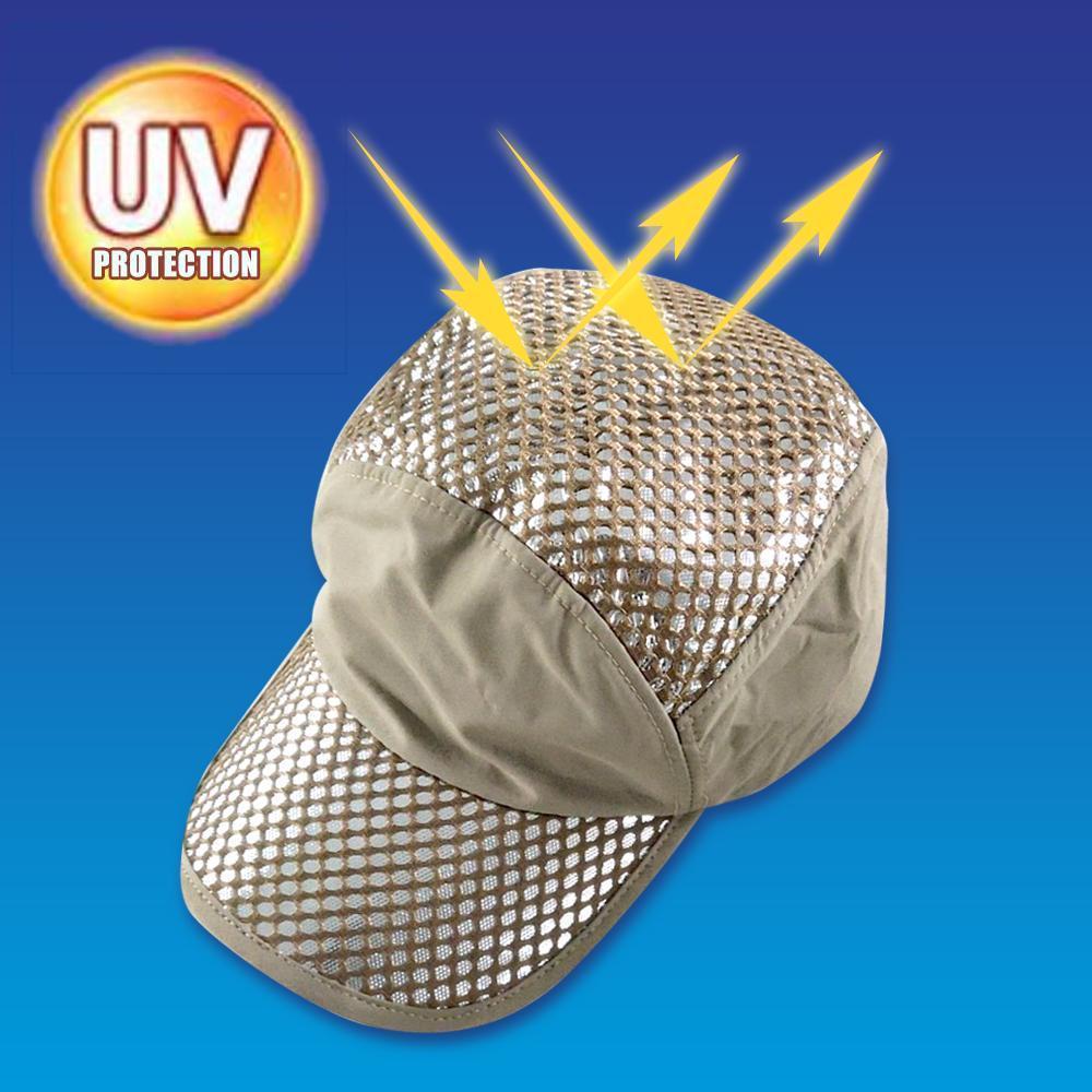 Evaporative Liner Cooling Cap with Sun Protection for Comfort