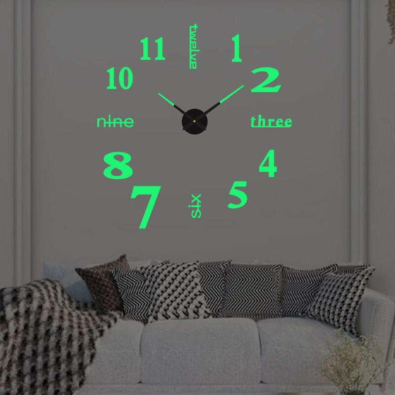 Contemporary Wall Clock – Stylish Accent for Home Decoration