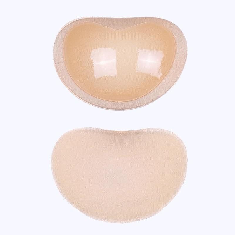 Silicone-Backed Swim Shape Enhancers for Comfortable Support