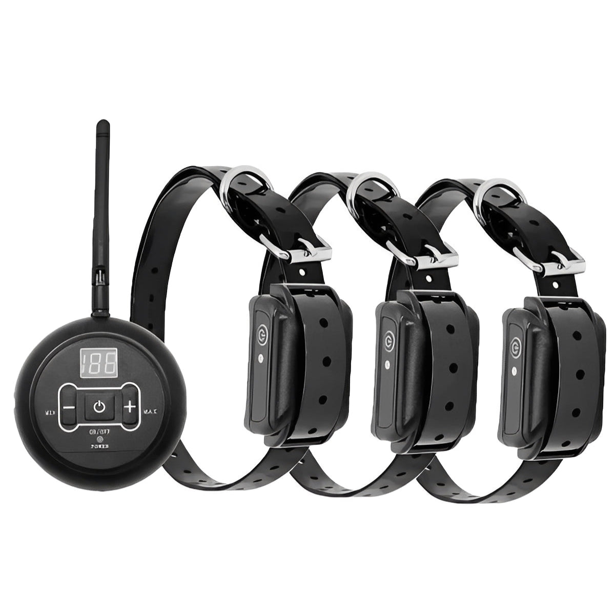 Adjustable Range Wireless Pet Containment System – Waterproof Collar