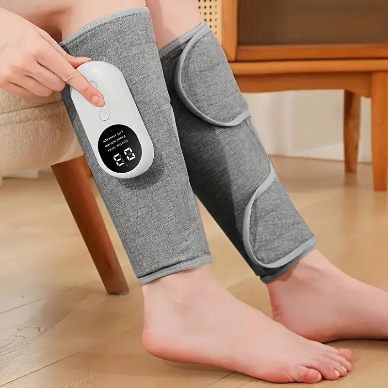 Adjustable Wireless Compression Wrap for Calf Pain Relief