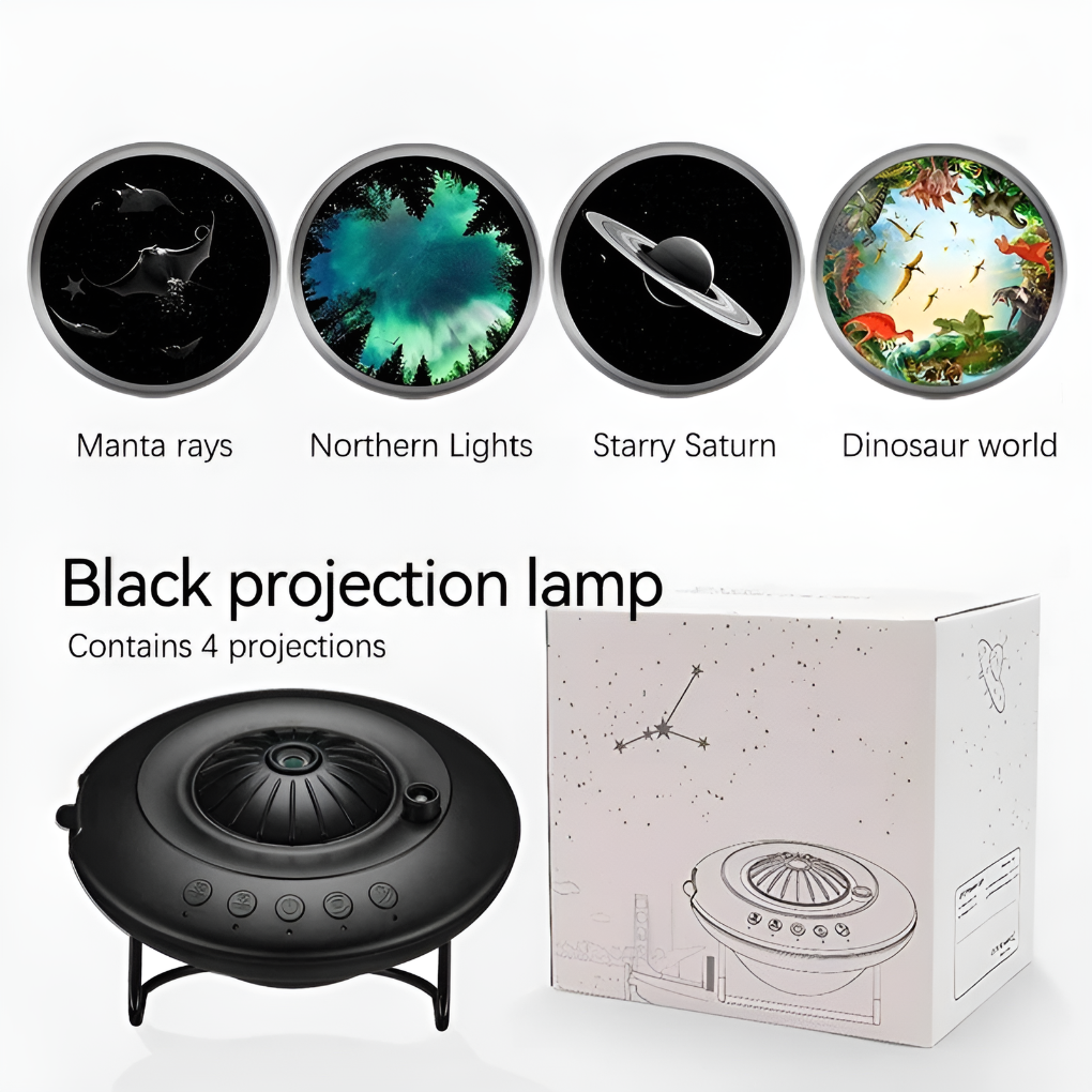 Rotating Projector for Creating a Relaxing Home Atmosphere