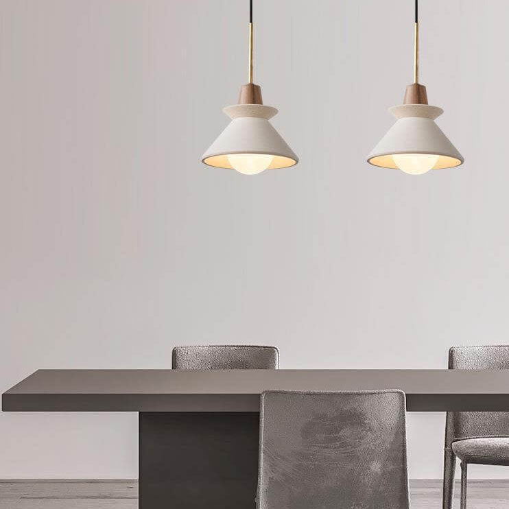 Tapered Pendant Lighting Fixture for Contemporary Interiors