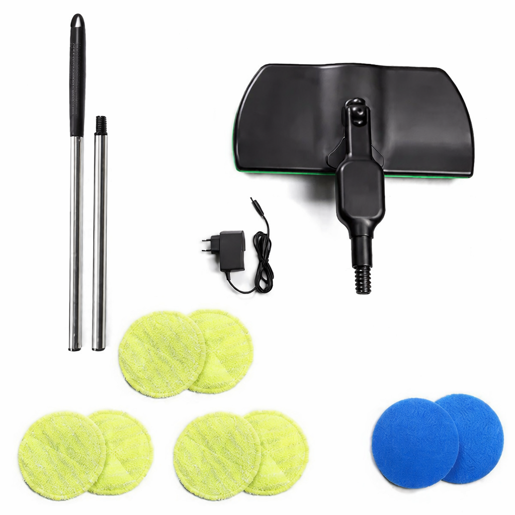 Wireless Electric Floor Mop with 360° Scrubbing Action