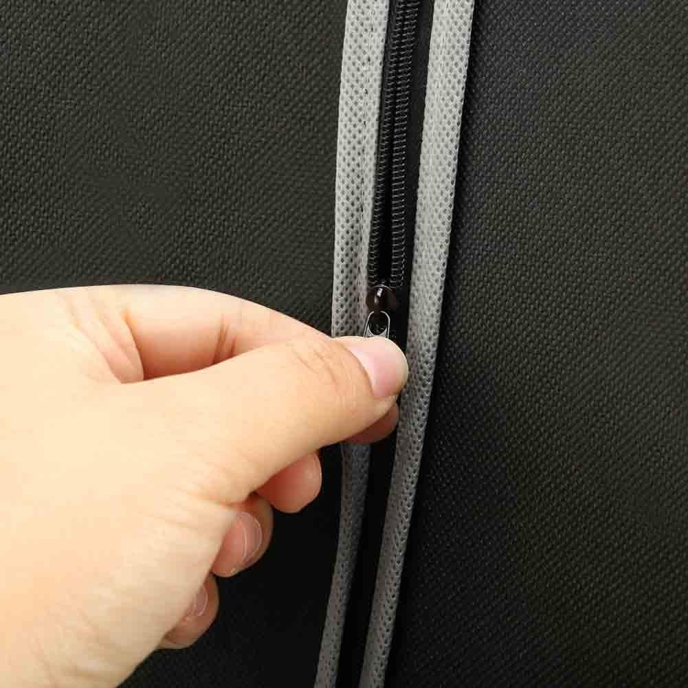 Clothing Storage and Travel Protection Set with Clear Window Cover