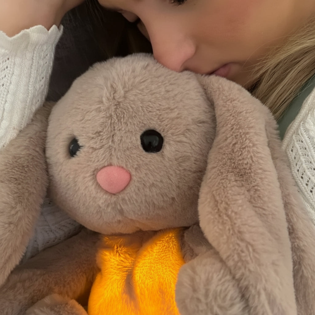 Gentle Motion Plush Bunny Toy – Stuffed Animal for Relaxation