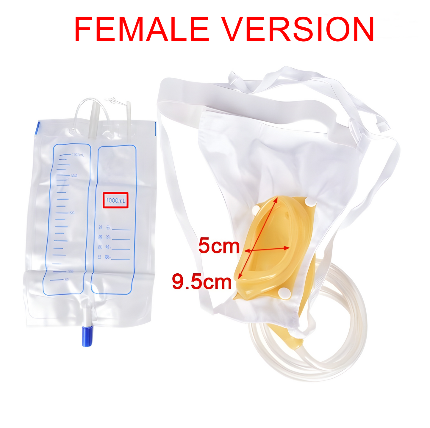 Reusable Underwear with Built-in Pouch for Discreet Urine Collection