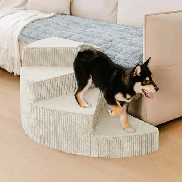 Non-Slip Foam Pet Steps – Compact Orthopedic Design for Dog Assistance