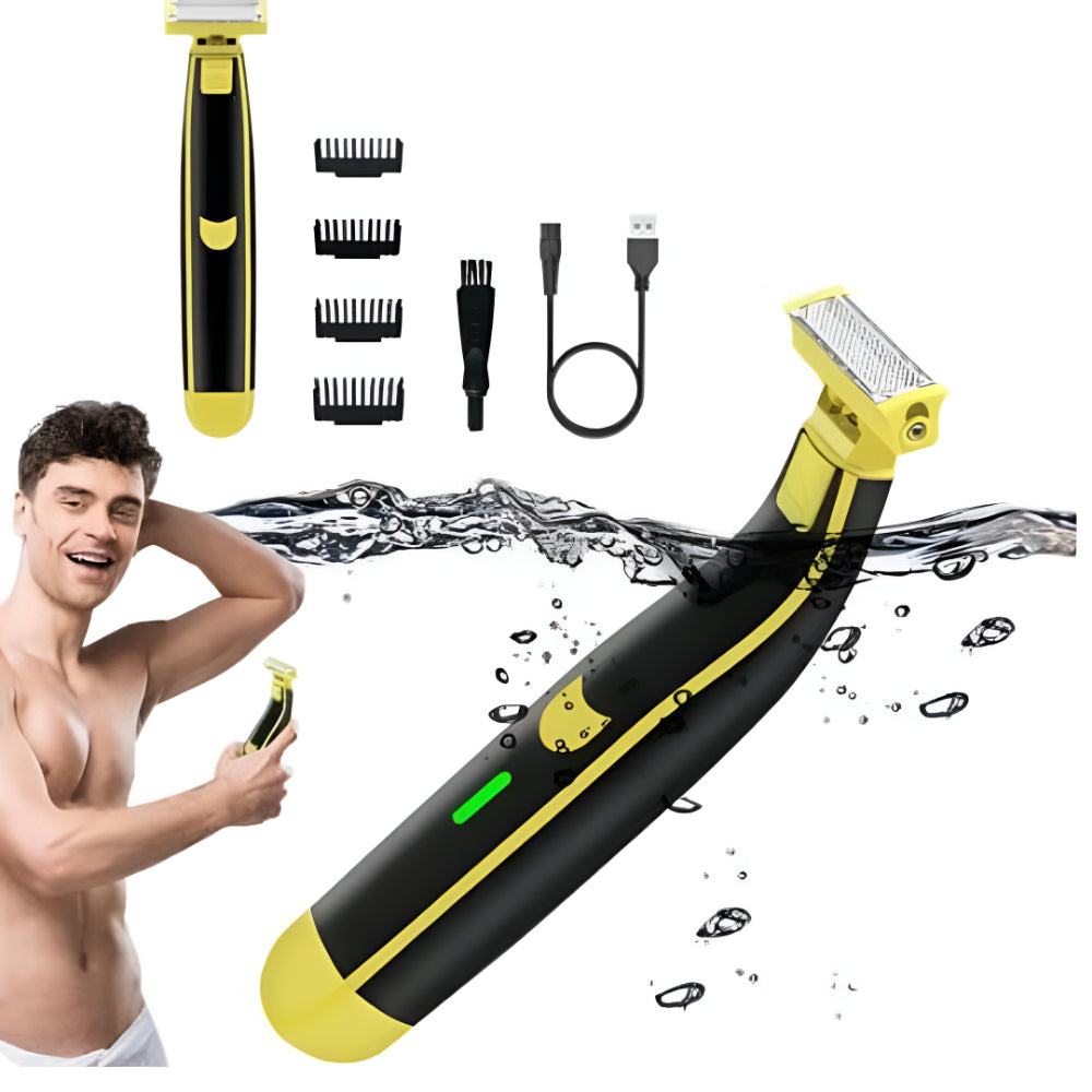 Electric Hair Trimmer for Body Use – USB-C Rechargeable Shaver