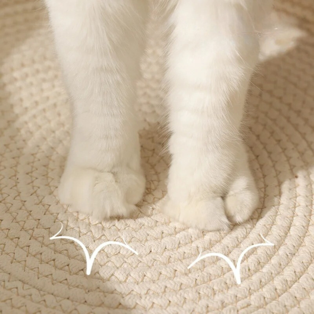 Cozy Handcrafted Cotton Rope Cat Sleeping Bed – Chic and Relaxing