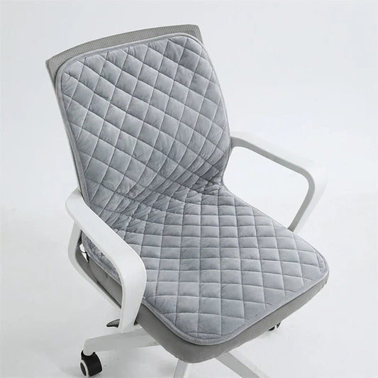 Adjustable Heat and Timer Electric Seat Cushion – Soft Fleece Cover