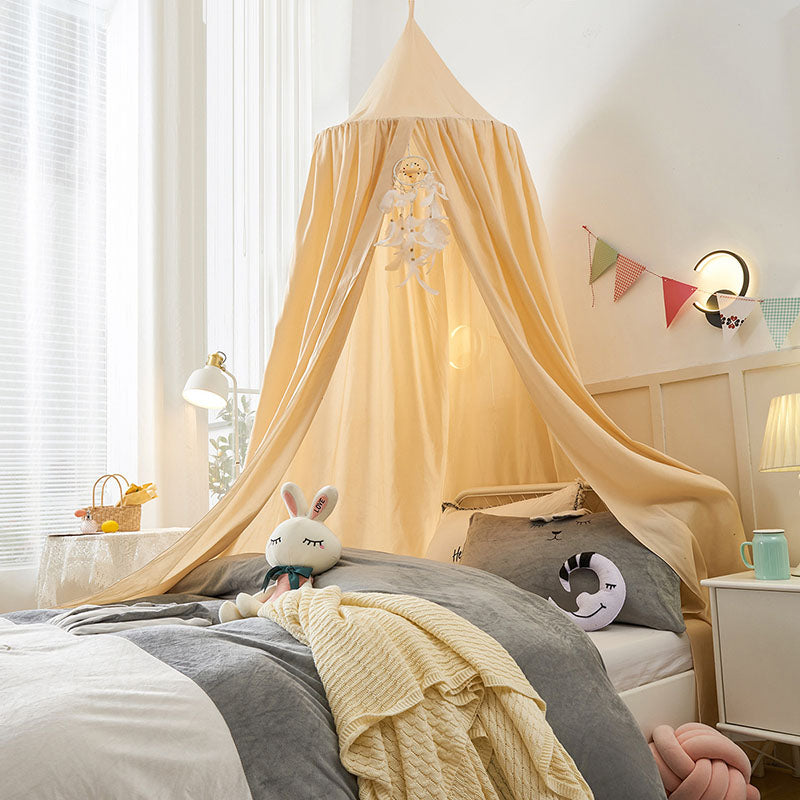 Cozy Polyester Bed Canopy for Kids – Light-Blocking Design
