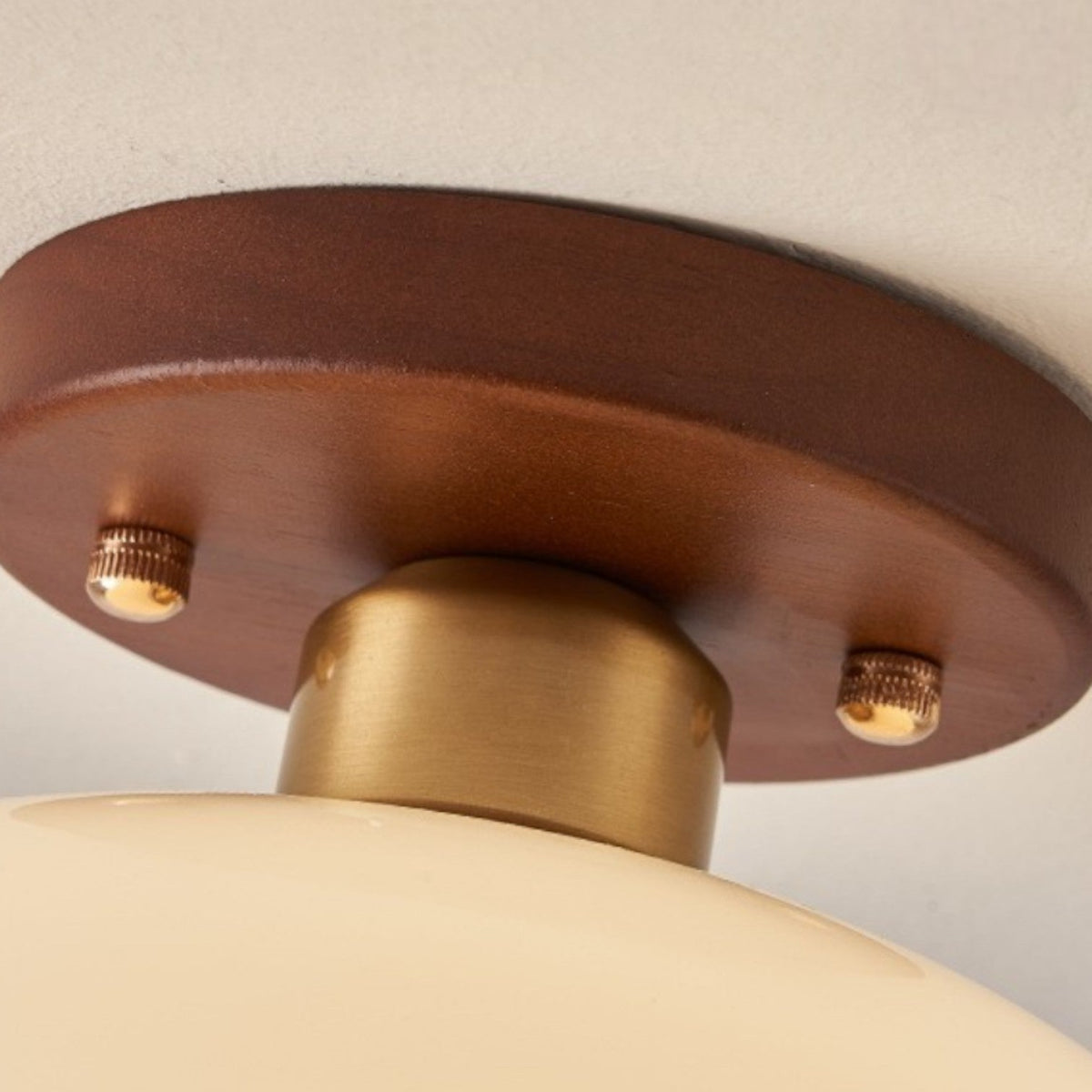 Contemporary Industrial Style LED Ceiling Light Fixture