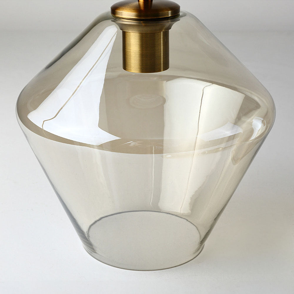 Geometric Shade Pendant Light in Modern Industrial Style