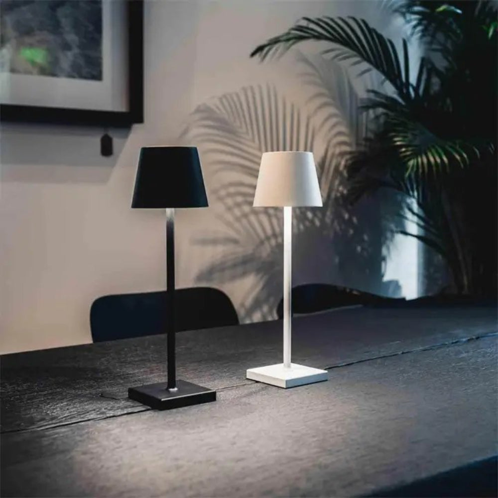 Touch Dimmer Table Lamp – Rechargeable Minimalist Design