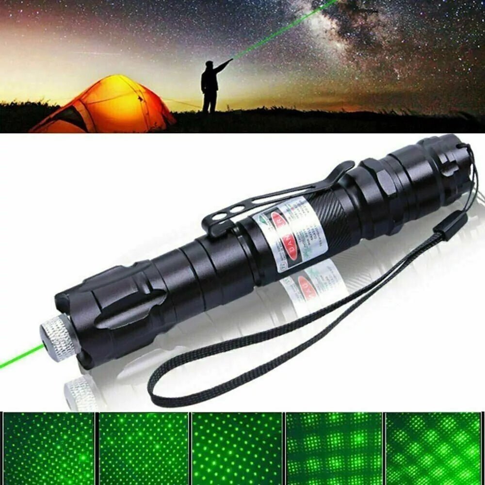 Eco-Friendly Rechargeable Laser Pointer – Green for Presentations & Stargazing