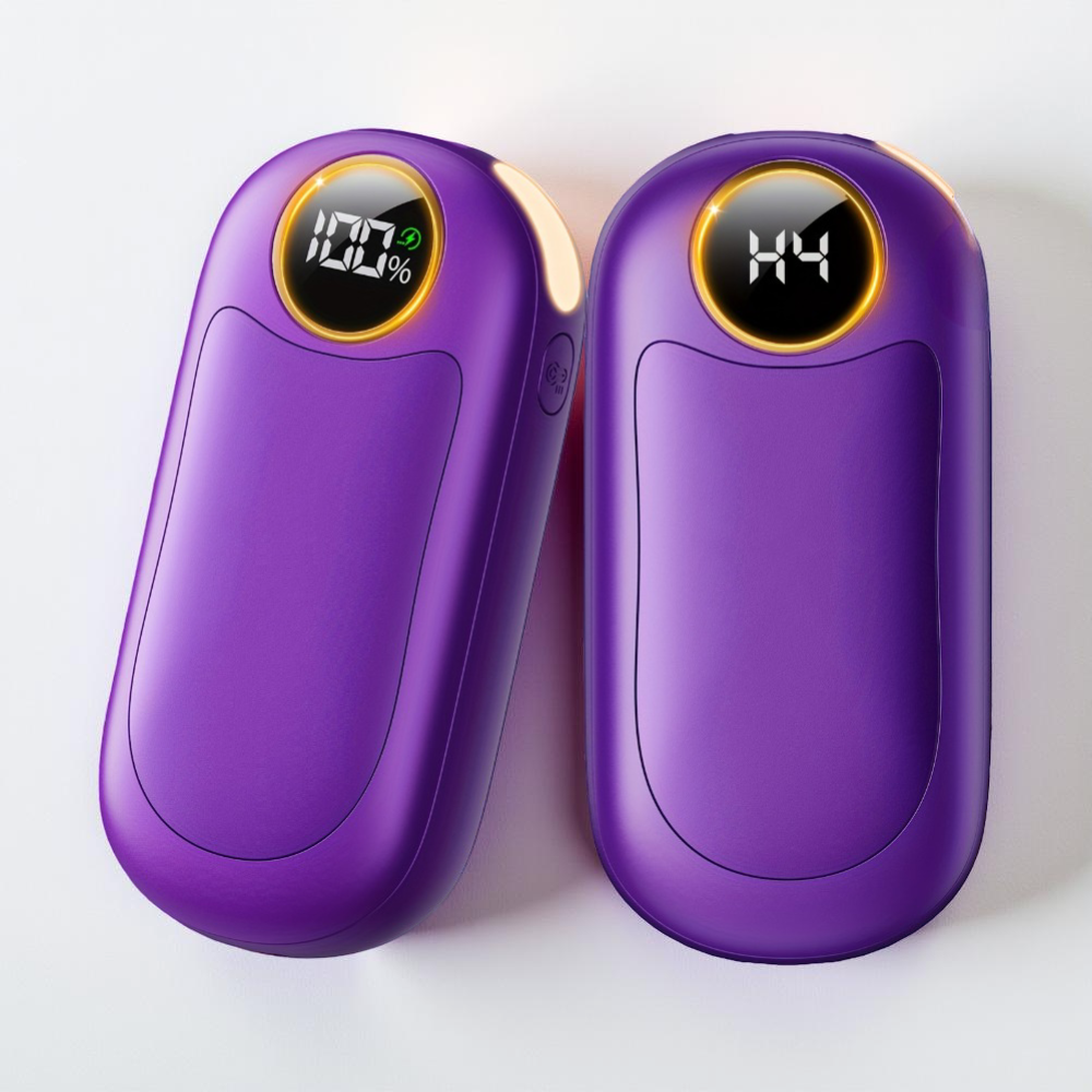 Rechargeable Battery-Powered Hand Warmer Kit for Chilly Weather