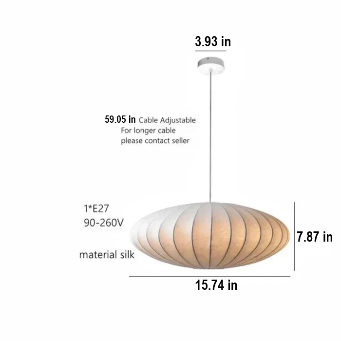 Cozy Home Decor Pendant Light Featuring Silk Shades and Crystal Details