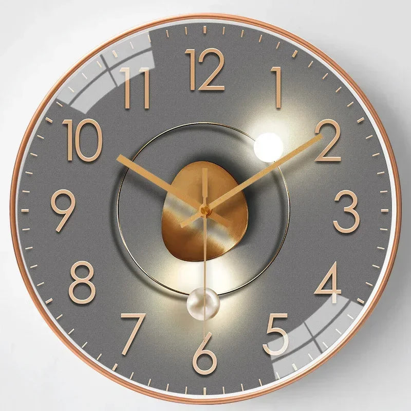 Modern Silent Movement Wall Clock – Elegant Decor for Tranquil Spaces
