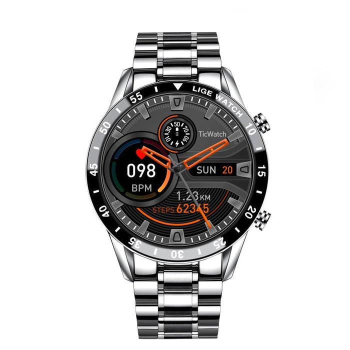 Health Monitoring 4G Smartwatch with Alerts and Stylish Connectivity
