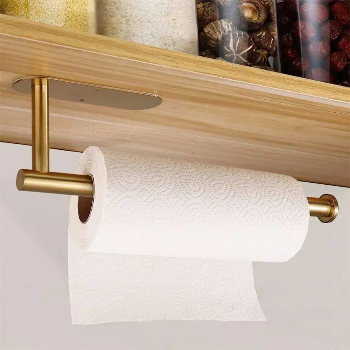 Wall-Mounted Paper Towel Holder for Kitchen – Stylish Space-Saving Design