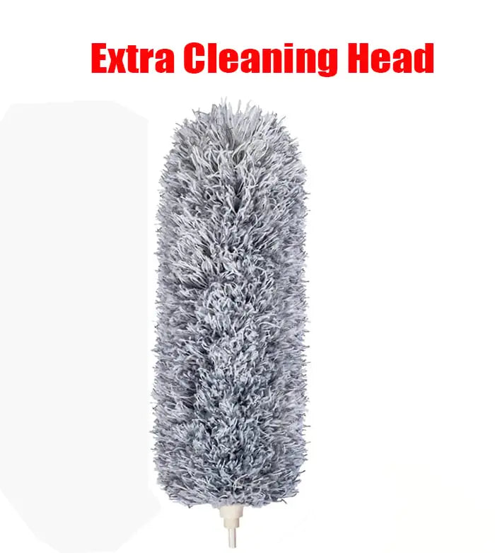 Flexible Head Microfiber Duster – Telescopic for Hard-to-Reach Areas