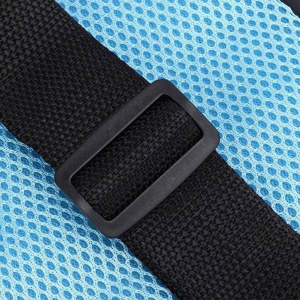 Adjustable Lap Strap Seat Belt for Wheelchairs - Breathable Mesh with Quick Release