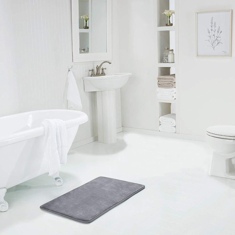 Memory Foam Bath Mat with Non-Slip Design