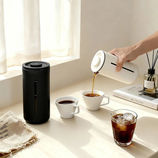 450 ml Coffee Maker – Stainless Steel Press for Bold Flavors