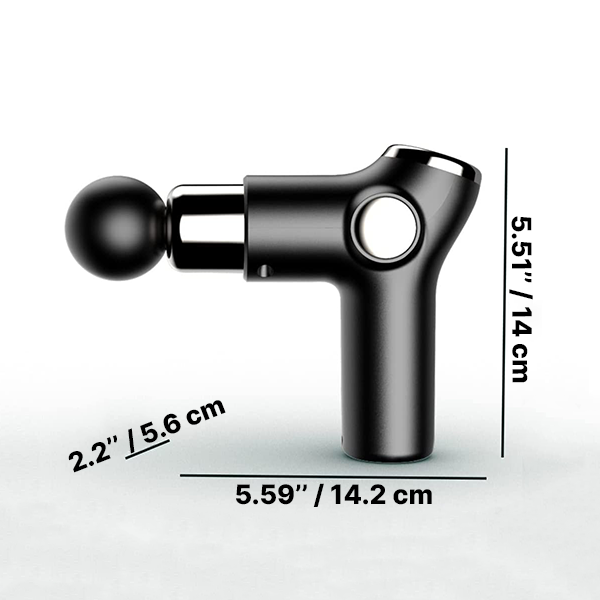 Versatile Handheld Massage Device with 32 Intensity Levels