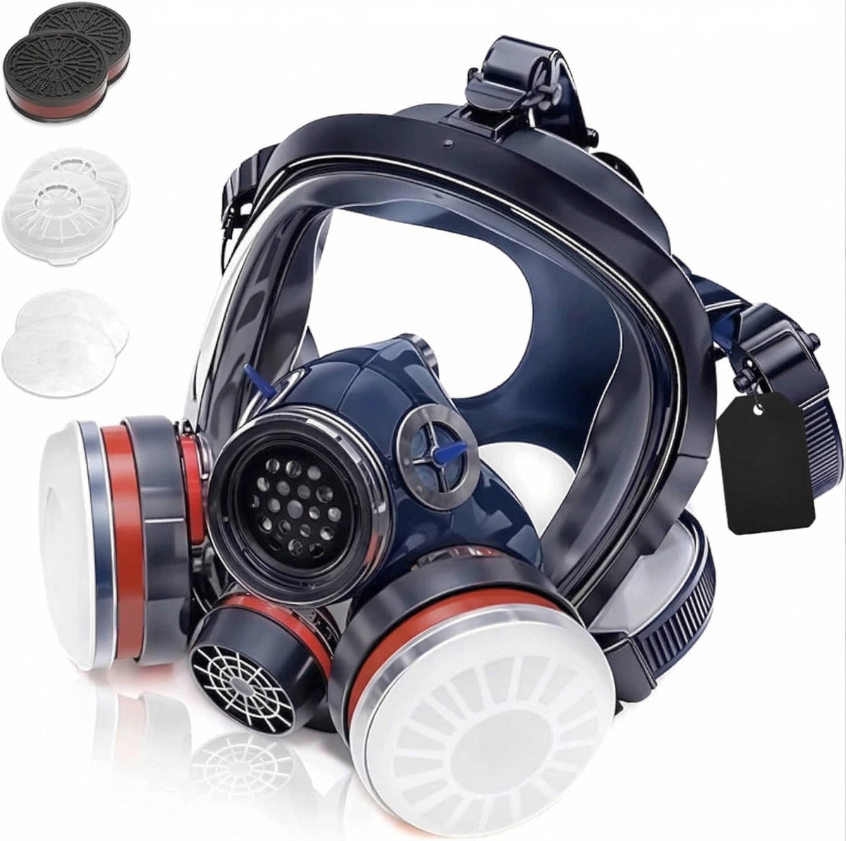 Ultimate Full Face Protection Respirator with Anti-Fog Shield