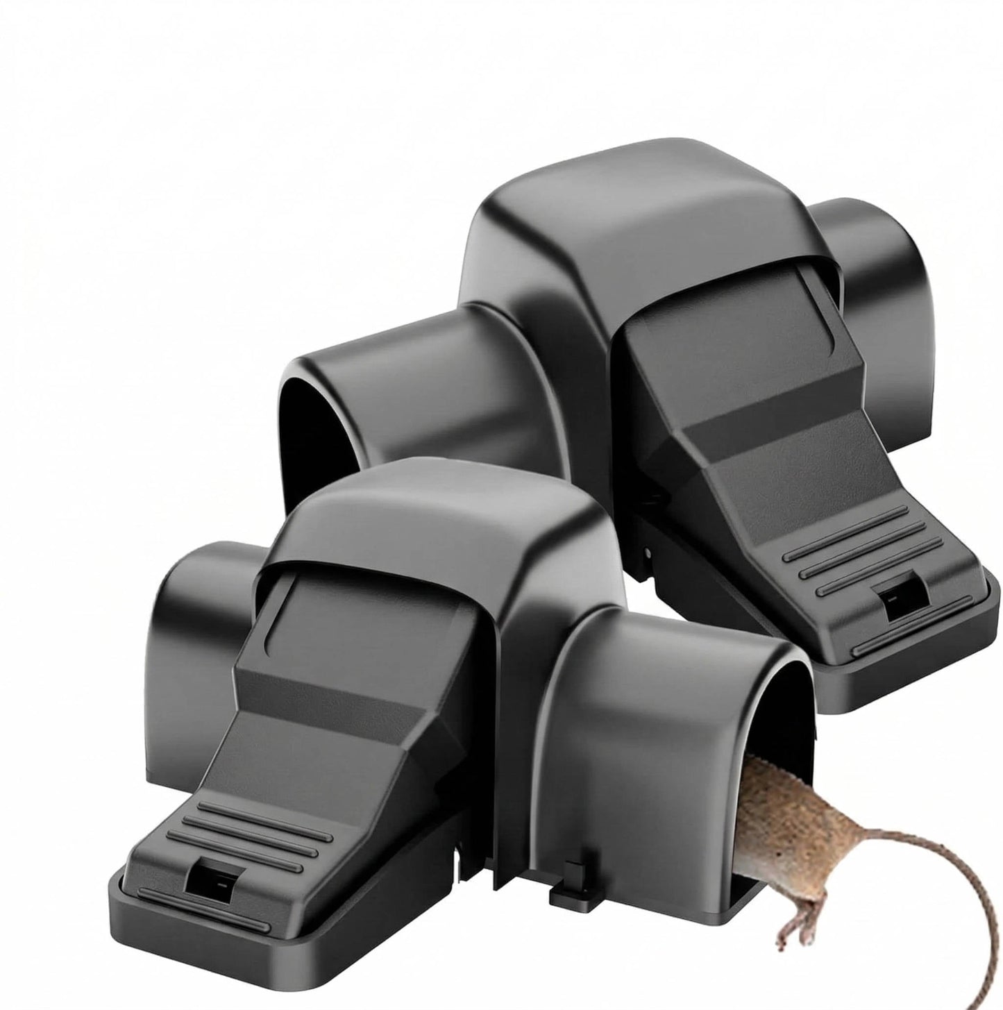 2-Pack Safe Rodent Traps for Indoor and Outdoor Use