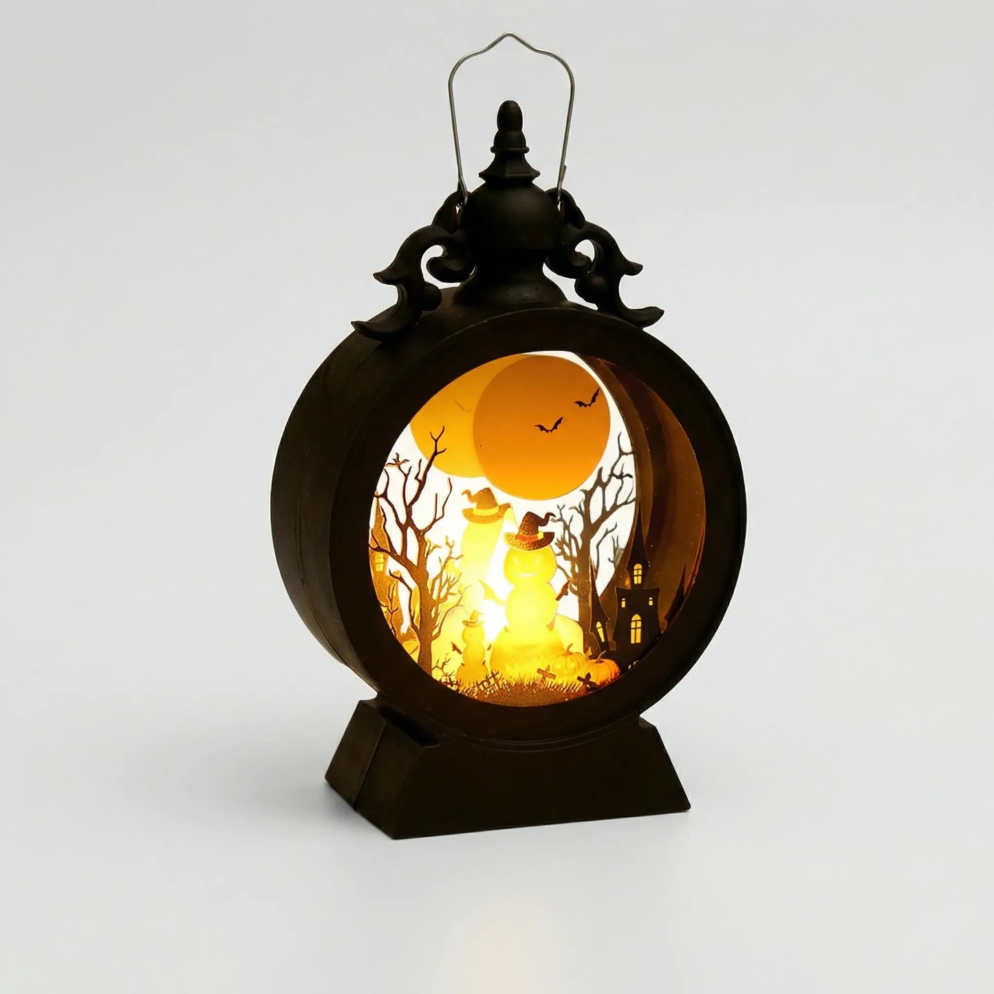 Enchanting LED Lantern with Vintage Gothic Design