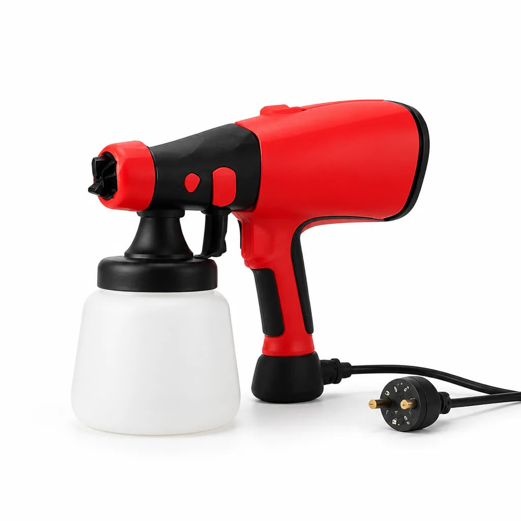 Electric Paint Sprayer 500W Adjustable Spray Control 900ml Tank